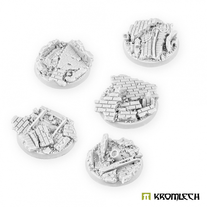 Old Town Ruins Round 40mm Set 1