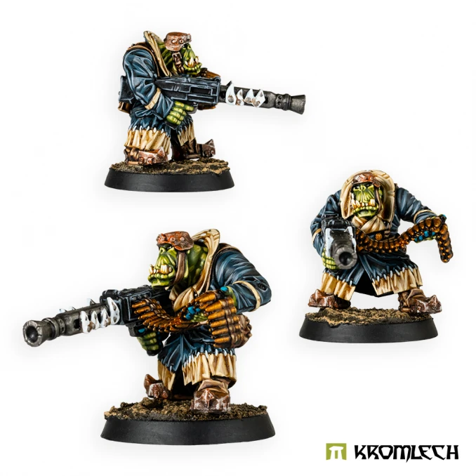 Orc Greatcoat Korps Choppa Squad