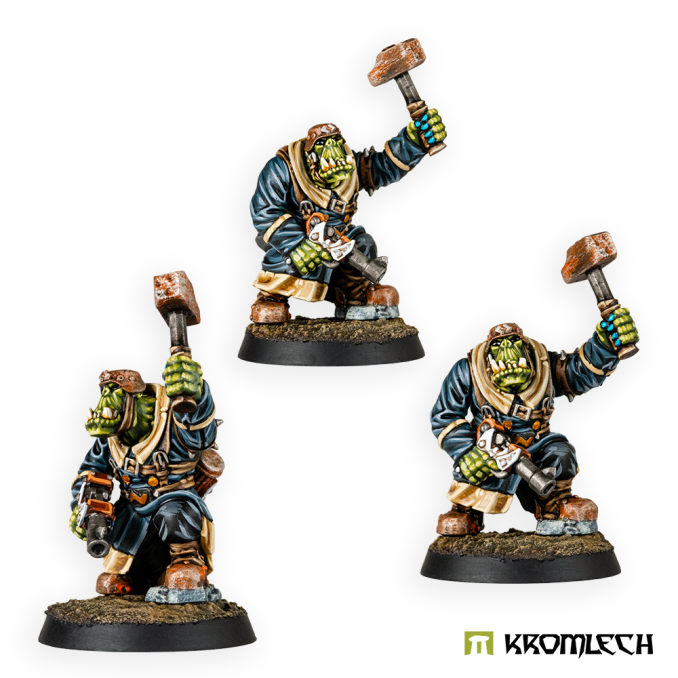 Orc Greatcoat Korps Choppa Squad