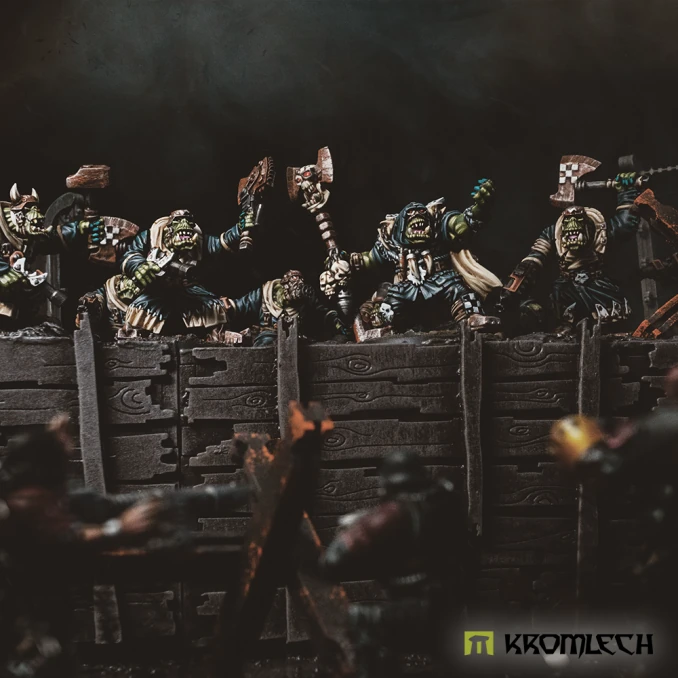 Orc Greatcoat Korps Choppa Squad