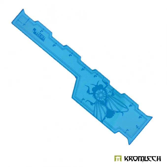 Morbid Battle Ruler 9” - Blue