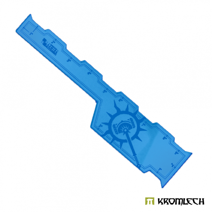 Hammer Battle Ruler 9” - Blue