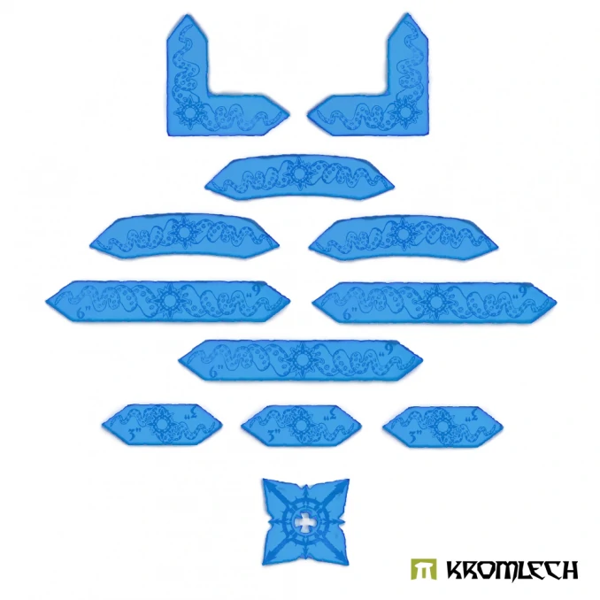 Chaos Deployment Zone Markers Set - Blue