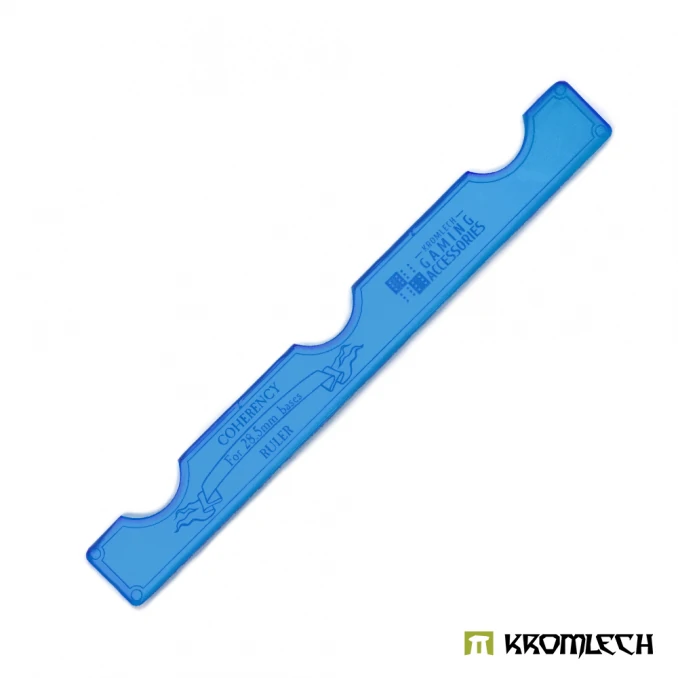 Coherency Ruler - 28.5 mm Bases - Blue