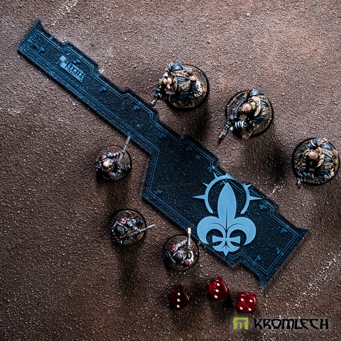 Swarm Battle Ruler 9” - Blue