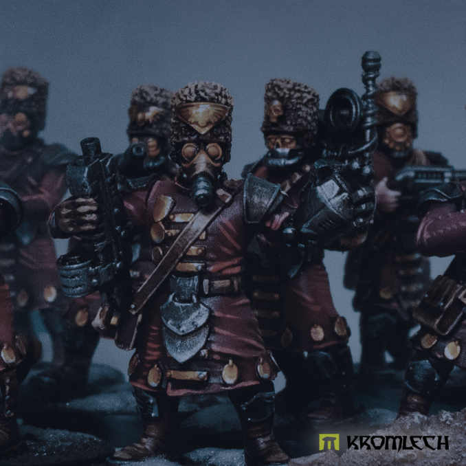 Firstborn Regiment Guard Masked Heads