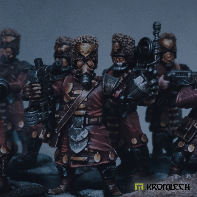 Firstborn Regiment Guard Masked Heads