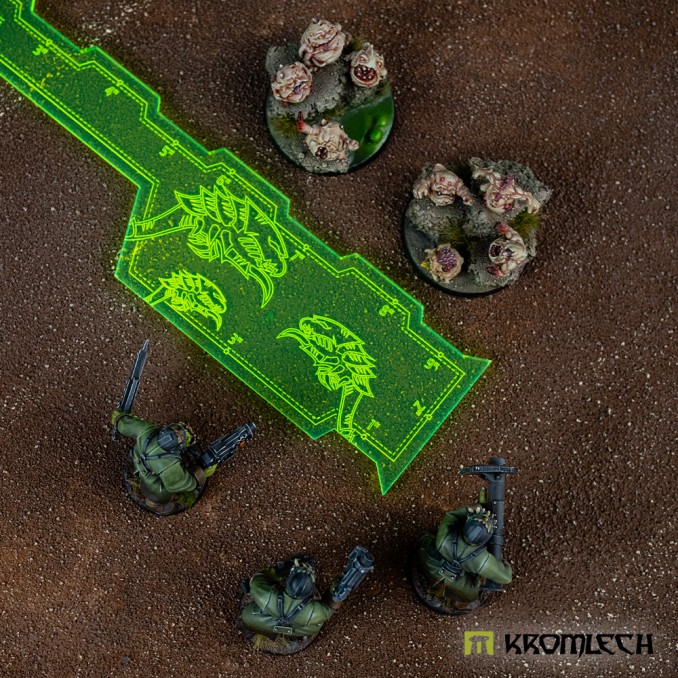 Imperial Battle Ruler 9” - Green