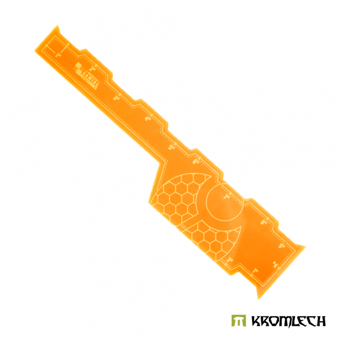 Enclave Battle Ruler 9” - Orange