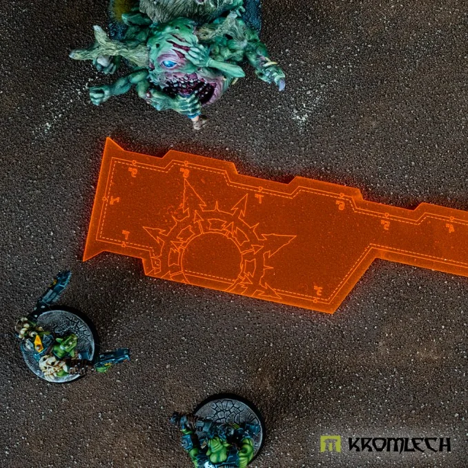 Orc Battle Ruler 9” - Orange