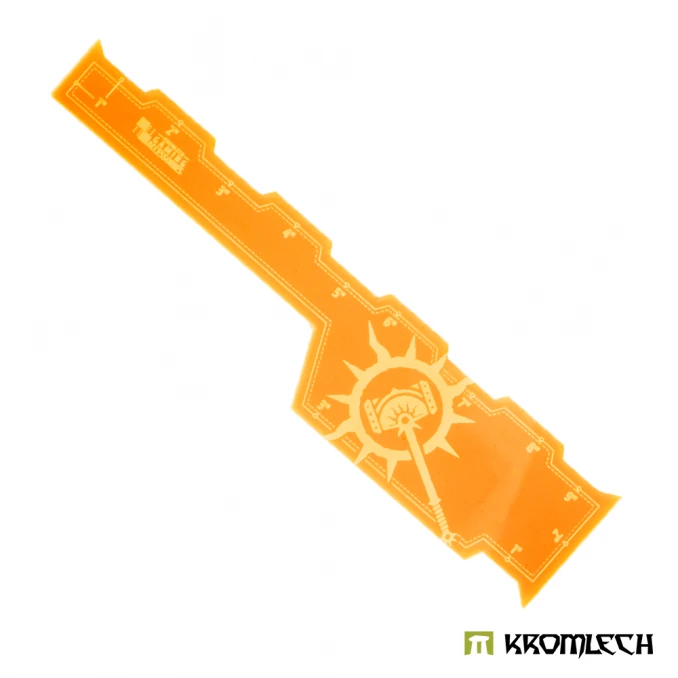 Hammer Battle Ruler 9” - Orange