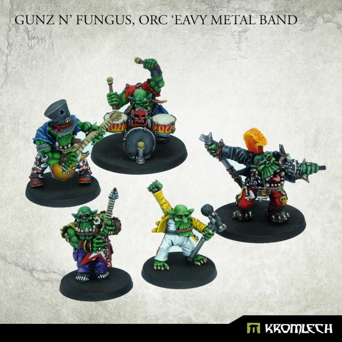 Gunz N' Fungus  Orc 'Eavy Metal Band