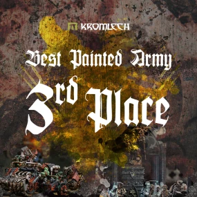 Best Painted Army - 3rd Place Voucher