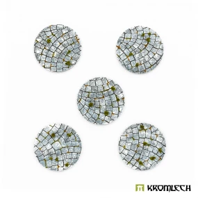 Cobblestone 50mm Round Base Toppers -...