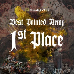 Best Painted Army - 1st Place Voucher
