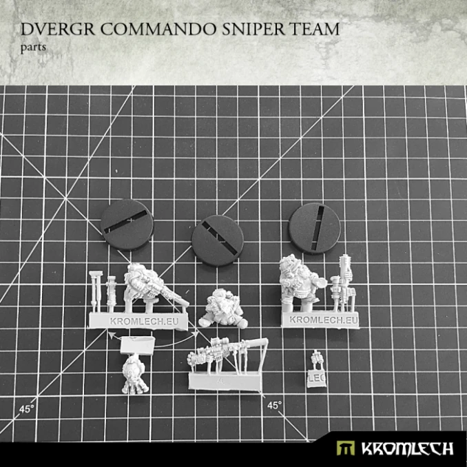 Dvergr Commando Sniper Team