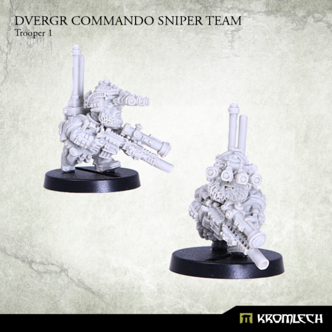 Dvergr Commando Sniper Team