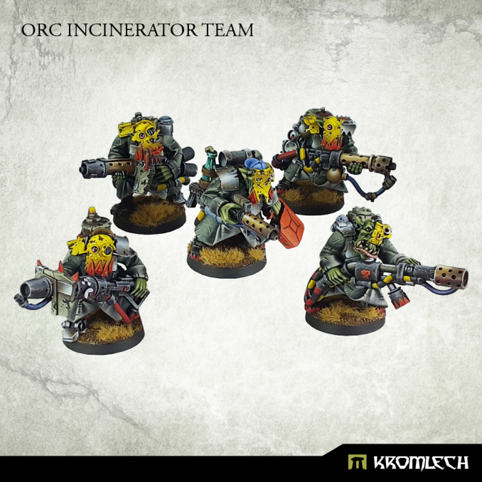 Orc Incinerator Team