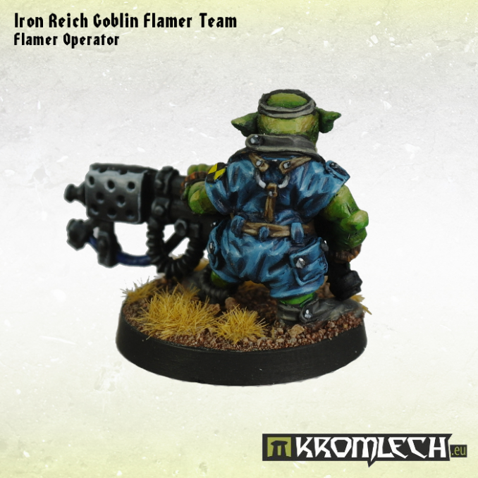 Iron Reich Goblin Flamer Team