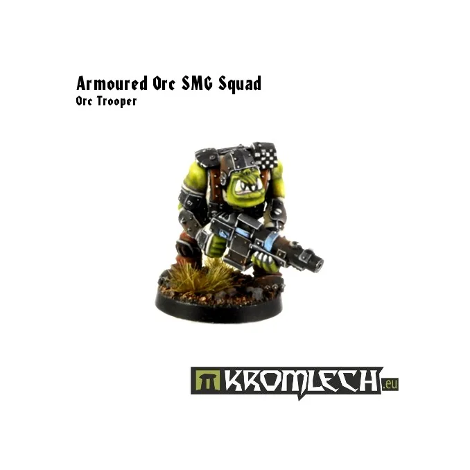 Armoured Orc SMG Squad
