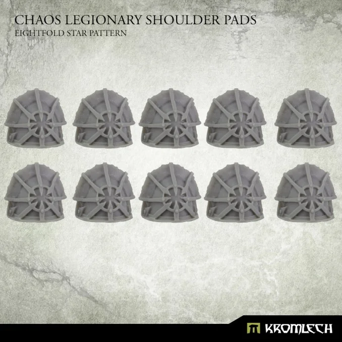 Chaos Legionary Shoulder Pads:...