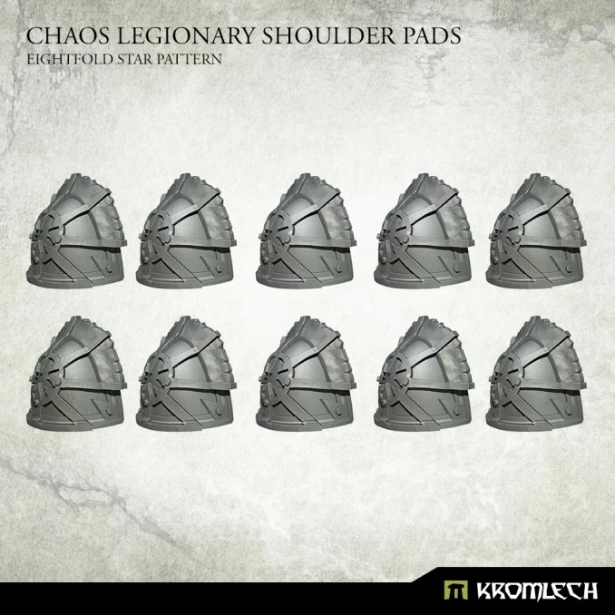 Chaos Legionary Shoulder Pads:...