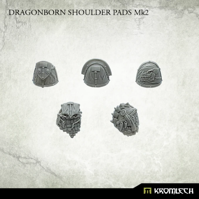 Dragonborn Shoulder Pads Mk2