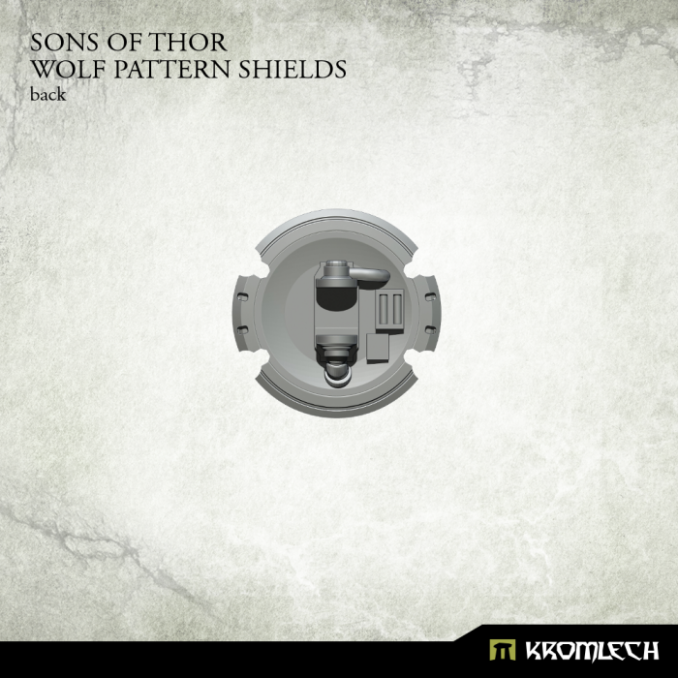Sons of Thor: Wolf Pattern Shields