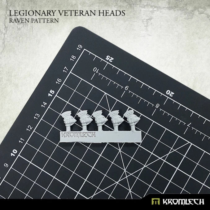 Legionary Veteran Heads: Raven Pattern