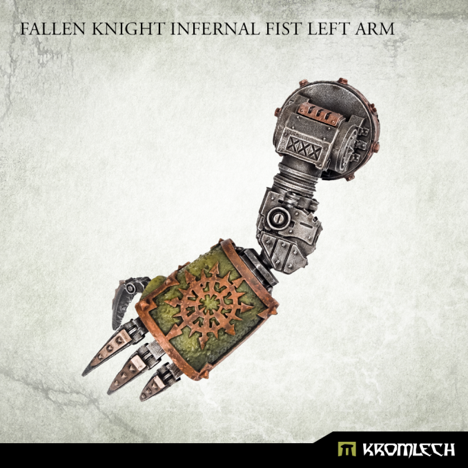 Fallen Knight Infernal Fist Arm - Left