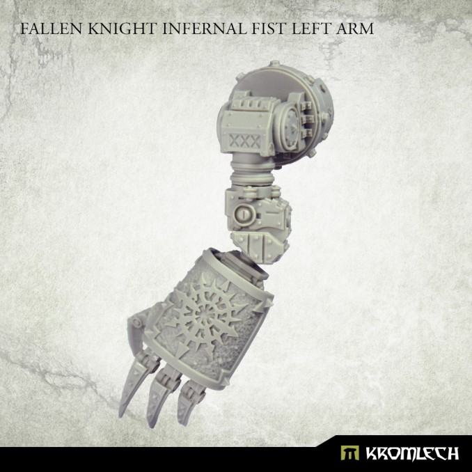 Fallen Knight Infernal Fist Arm - Left