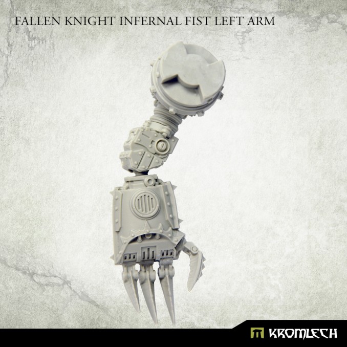 Fallen Knight Infernal Fist Arm - Left