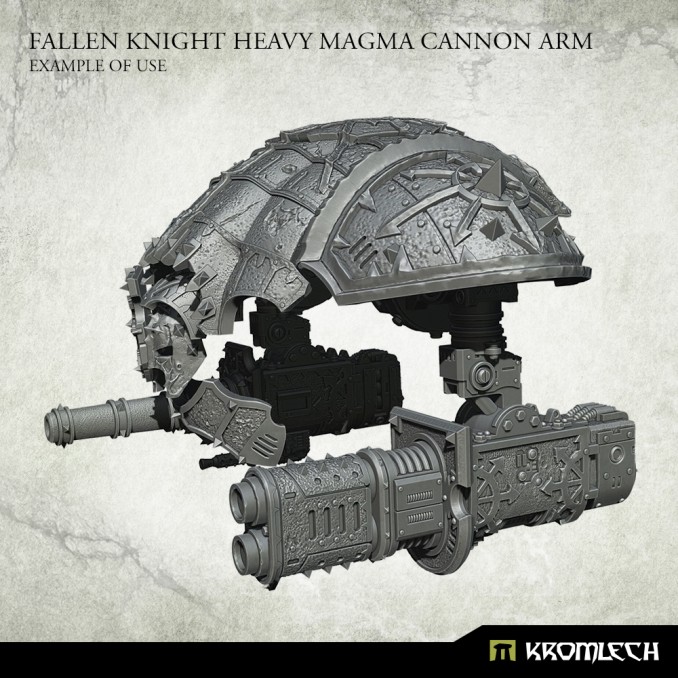 Fallen Knight Heavy Magma Cannon Arm