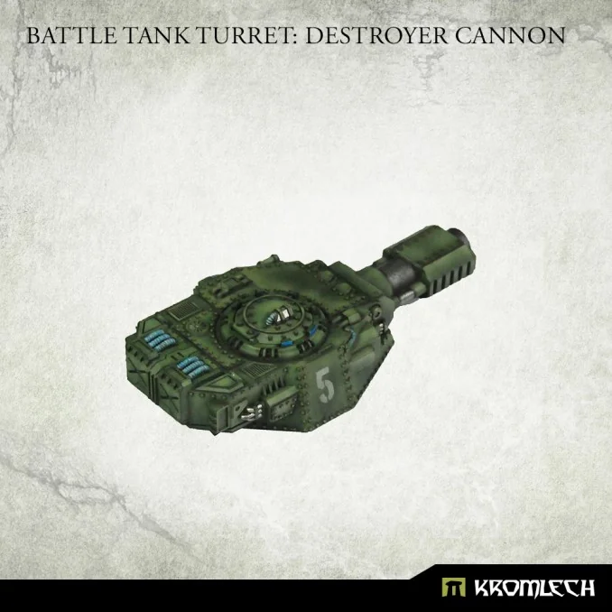 Battle Tank Turret: Destroyer Cannon
