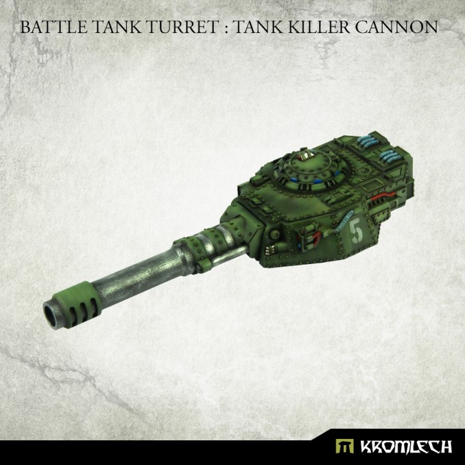 Battle Tank Turret: Tank Killer Cannon