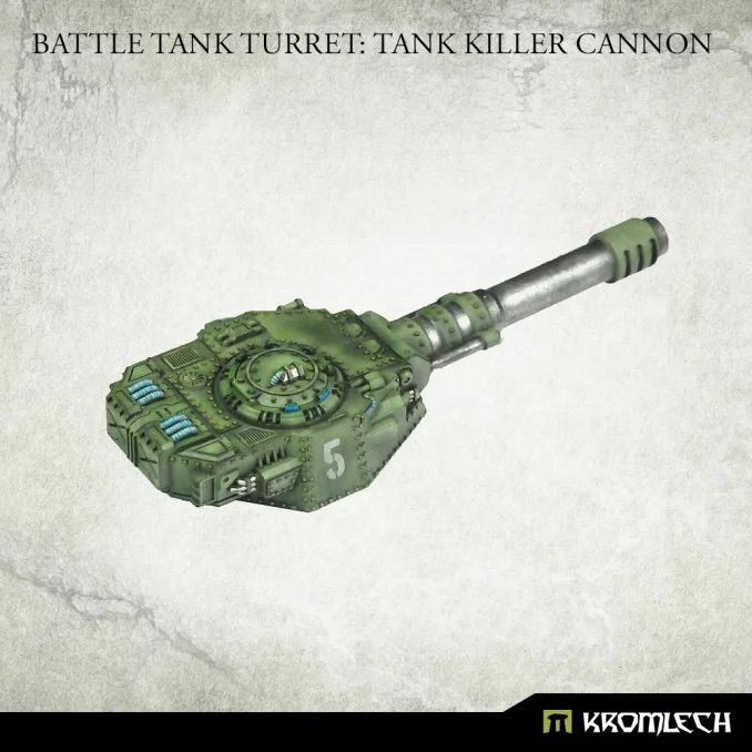 Battle Tank Turret: Tank Killer Cannon