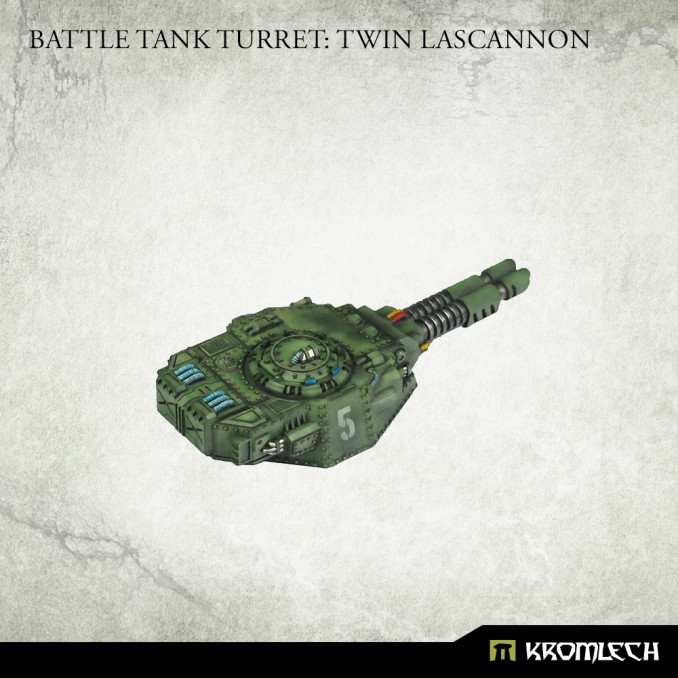 Battle Tank Turret: Twin Lascannon