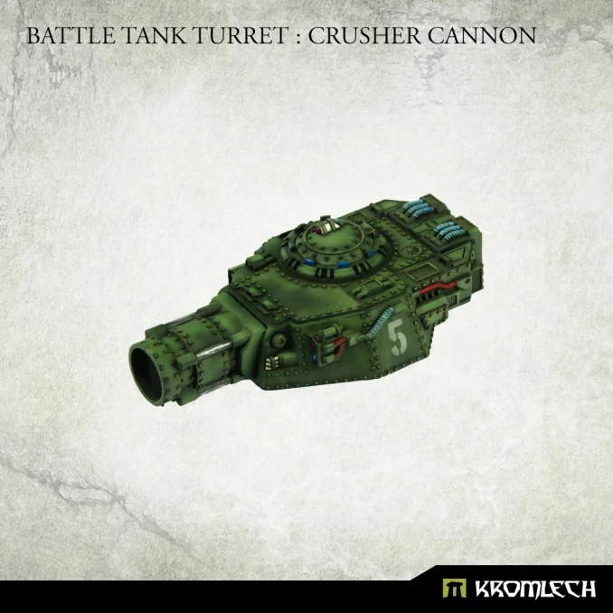 Battle Tank Turret: Crusher Cannon