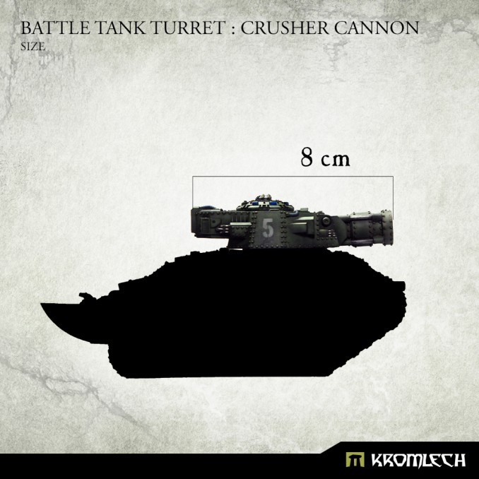 Battle Tank Turret: Crusher Cannon