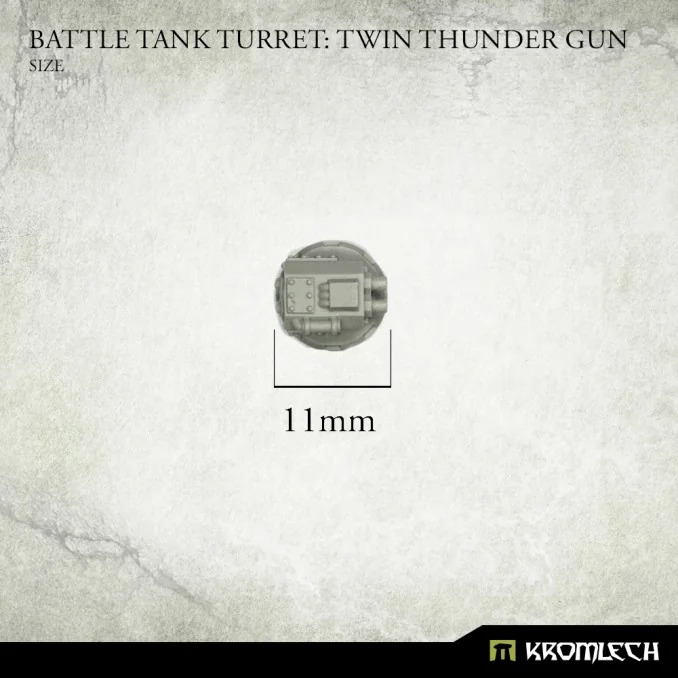 Battle Tank Turret: Twin Thunder Gun