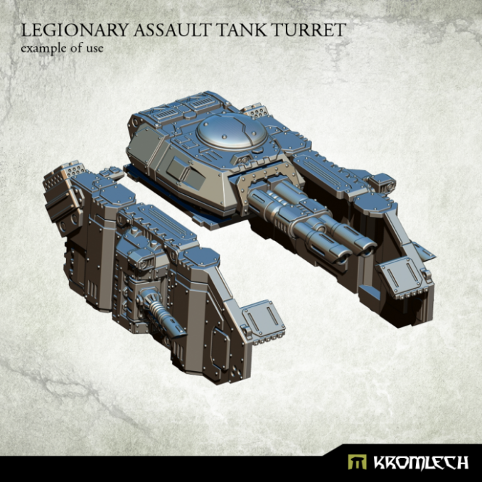 Legionary Assault Tank Turret: Twin...