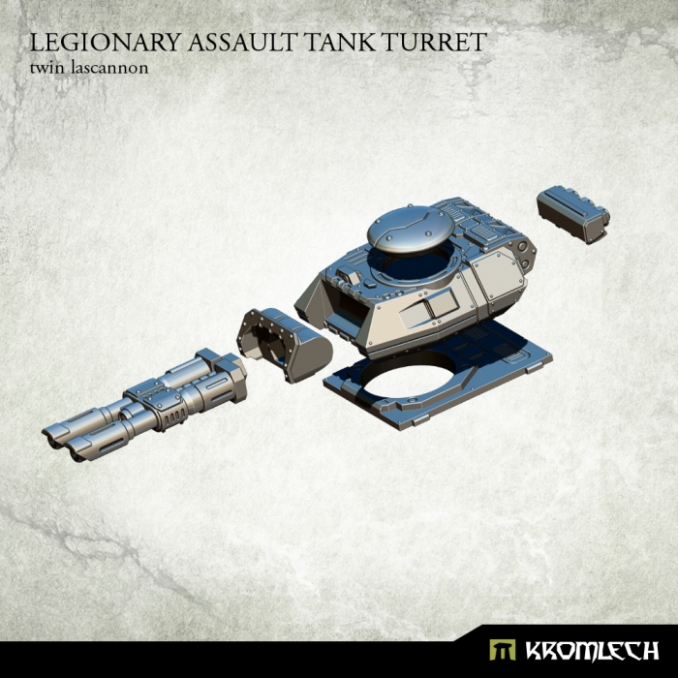 Legionary Assault Tank Turret: Twin...