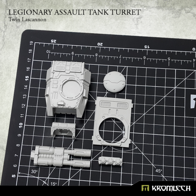 Legionary Assault Tank Turret: Twin...