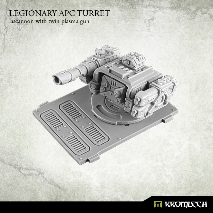 Legionary APC turret: Lascannon with...