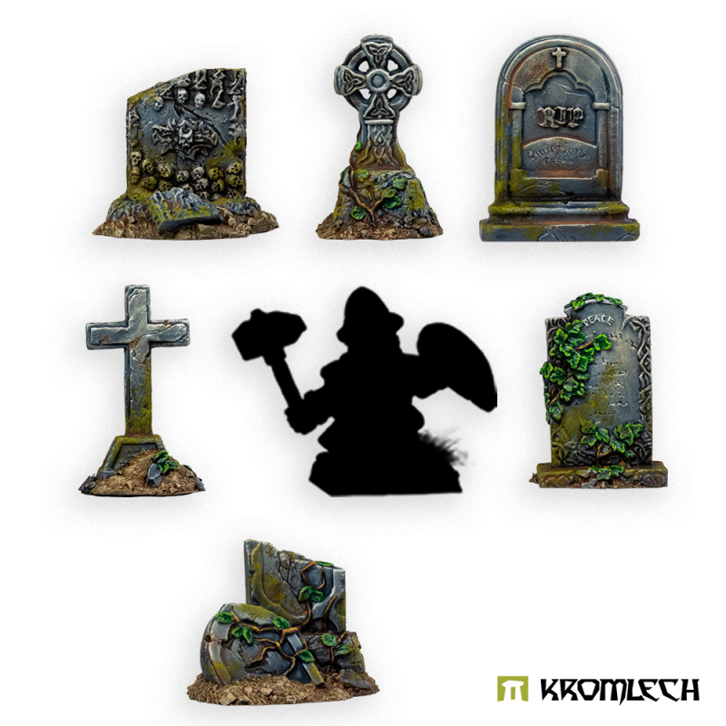 Dark Forest Gravestones