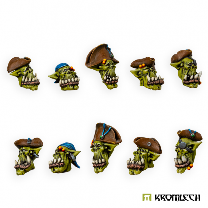 Orc Cutthroats Heads