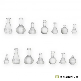 Transparent Alchemic Bottles