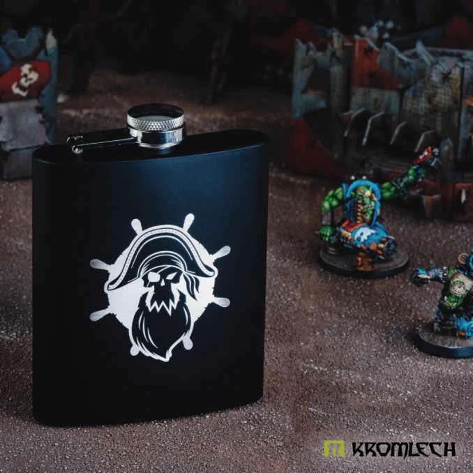 Orc Corsairs Hip Flask