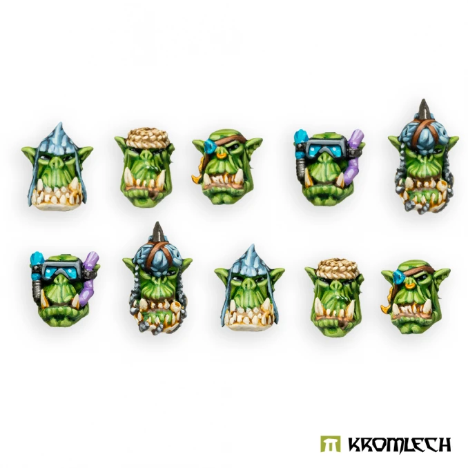 Orc Storm Riderz Heads