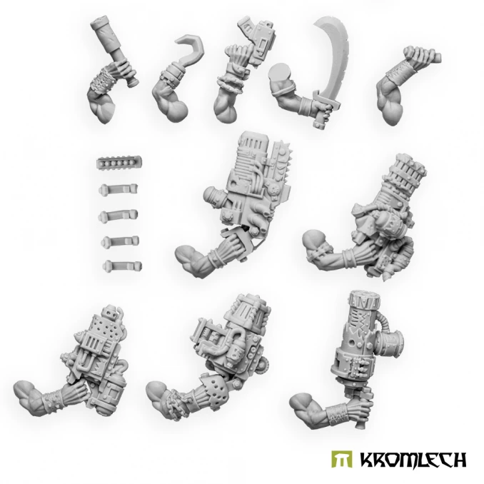 Orc Corsairs Kaptins Blasta Guns Set 1